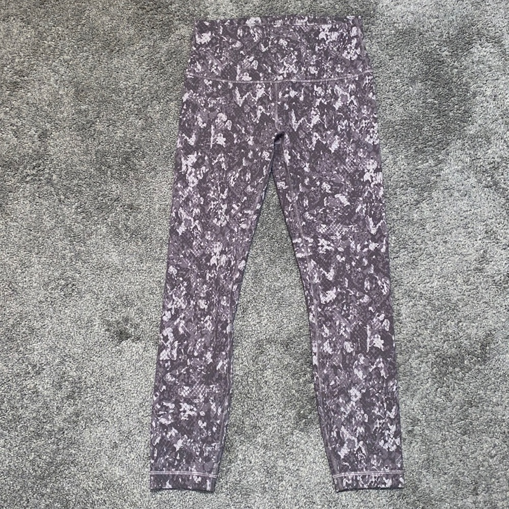 Lululemon wunder train leggings